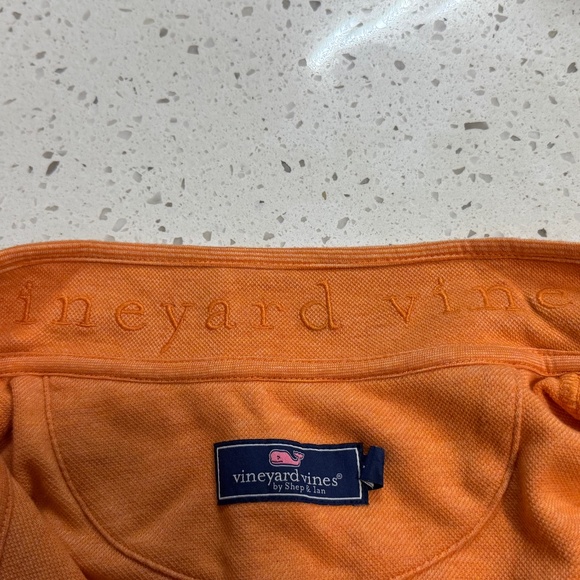 Vineyard Vines Orange Pullover - Picture 6 of 8